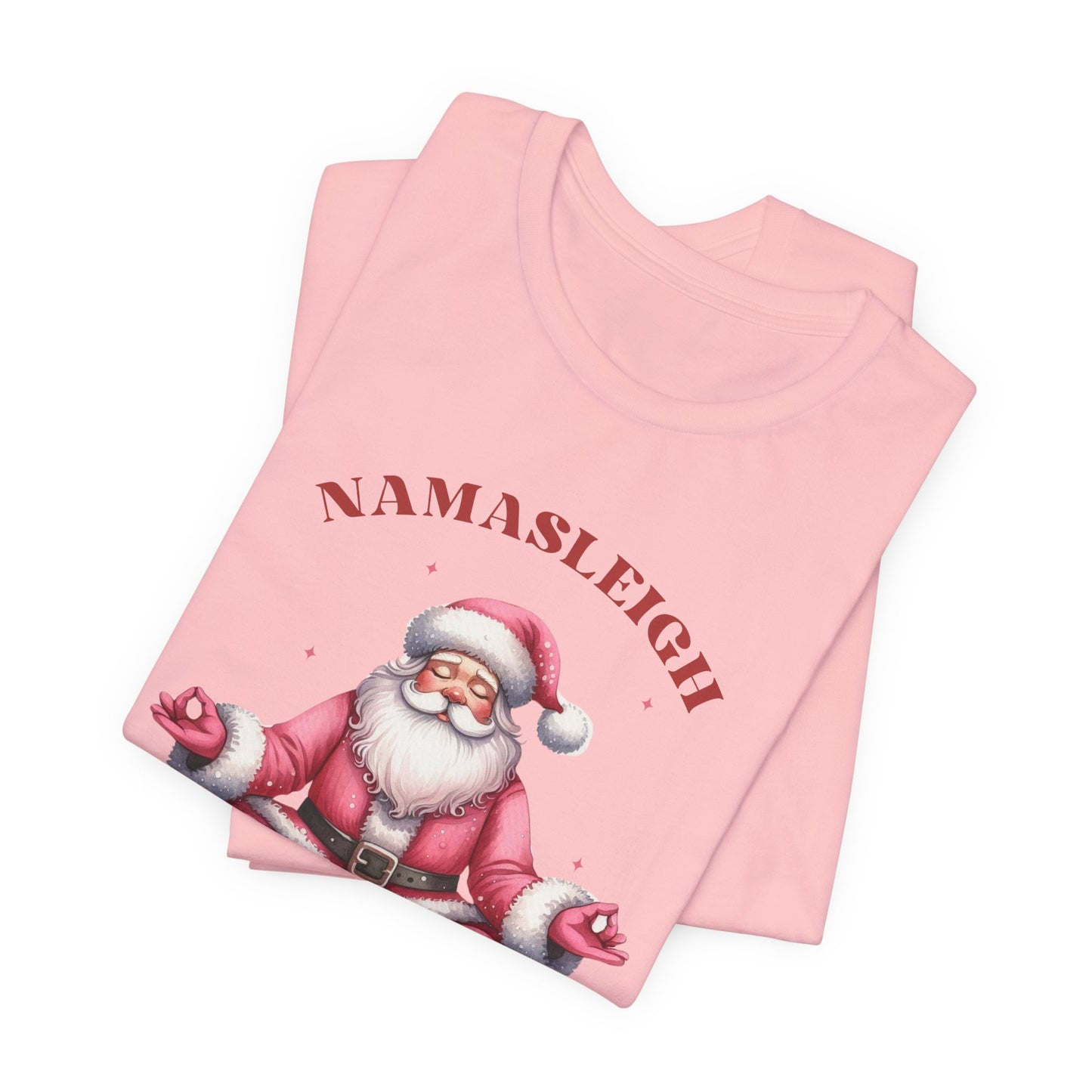 Namasleigh Santa  Unisex Jersey Short Sleeve Tee - size S - 3X