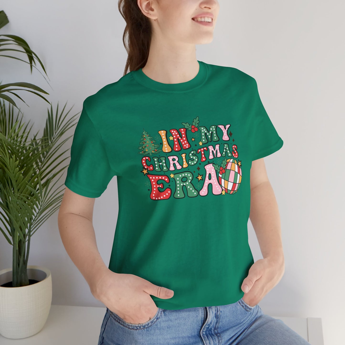 In My Christmas Era Unisex Jersey Short Sleeve Tee - sizes S - 3X