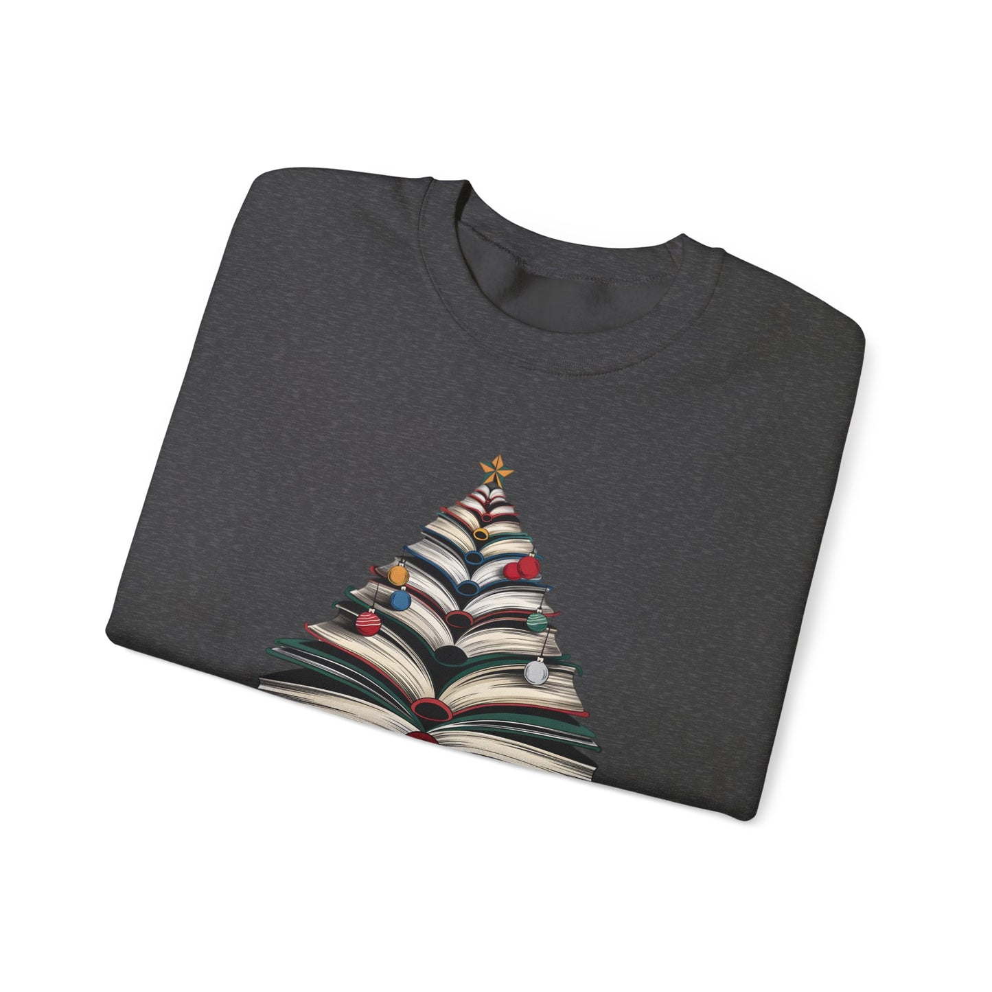 All Booked for Christmas Unisex Heavy Blend™ Crewneck Sweatshirt - sizes S - 3X