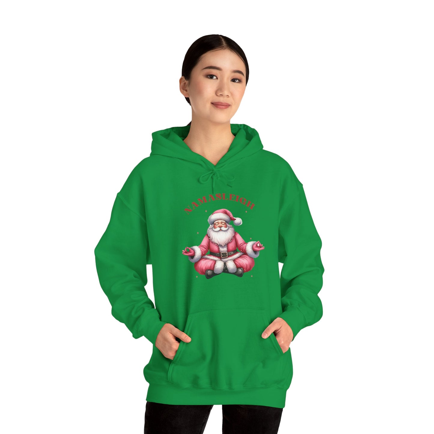 Namasleigh Santa Unisex Heavy Blend Hooded Sweatshirt - sizes S - 5X