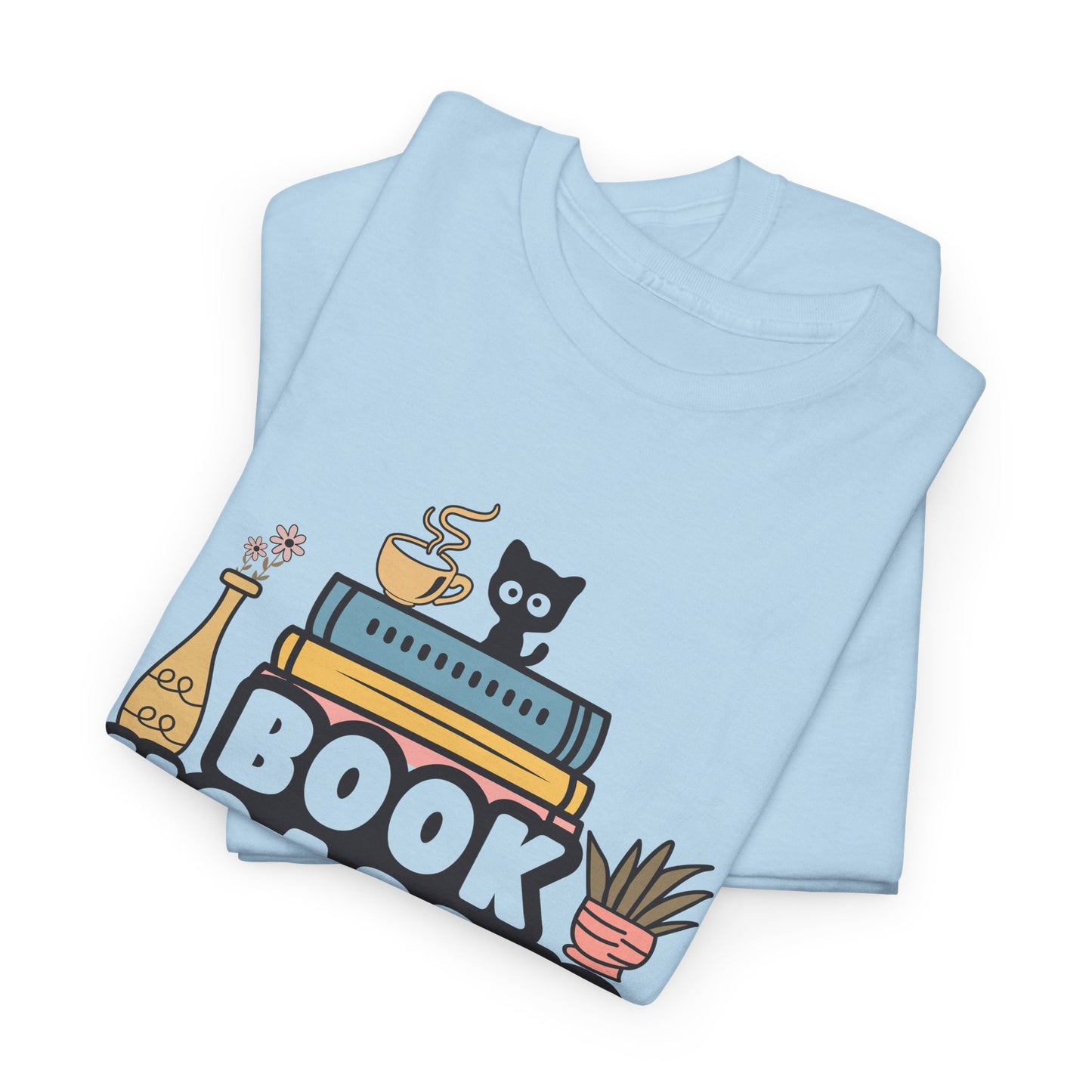 Book Hoarder Unisex Tee - Funny Cat Lover Book Lover Gift - sizes S - 5X