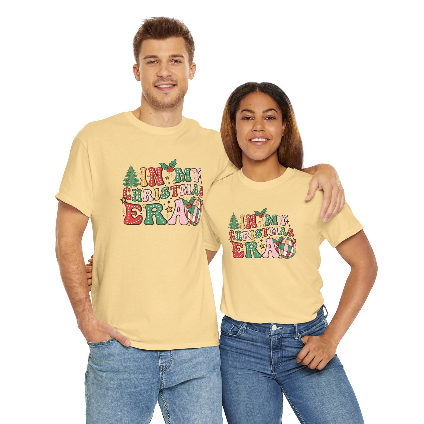 In My Christmas Era Unisex Heavy Cotton Tee - sizes S - 5X