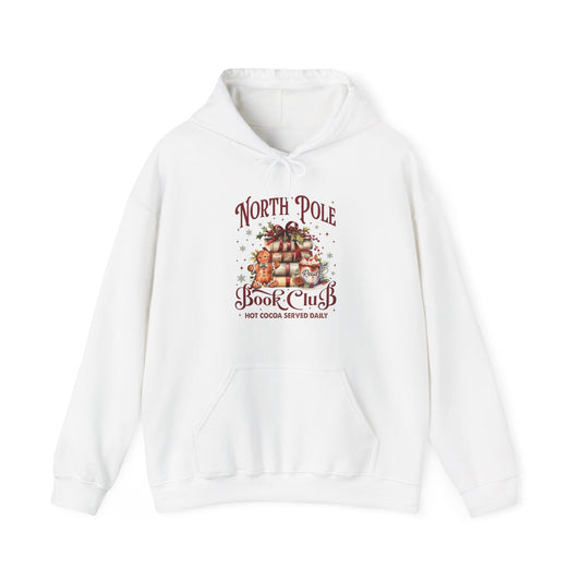 North Pole Book Club Unisex Heavy Blend™ Hooded Sweatshirt - sizes S - 5X