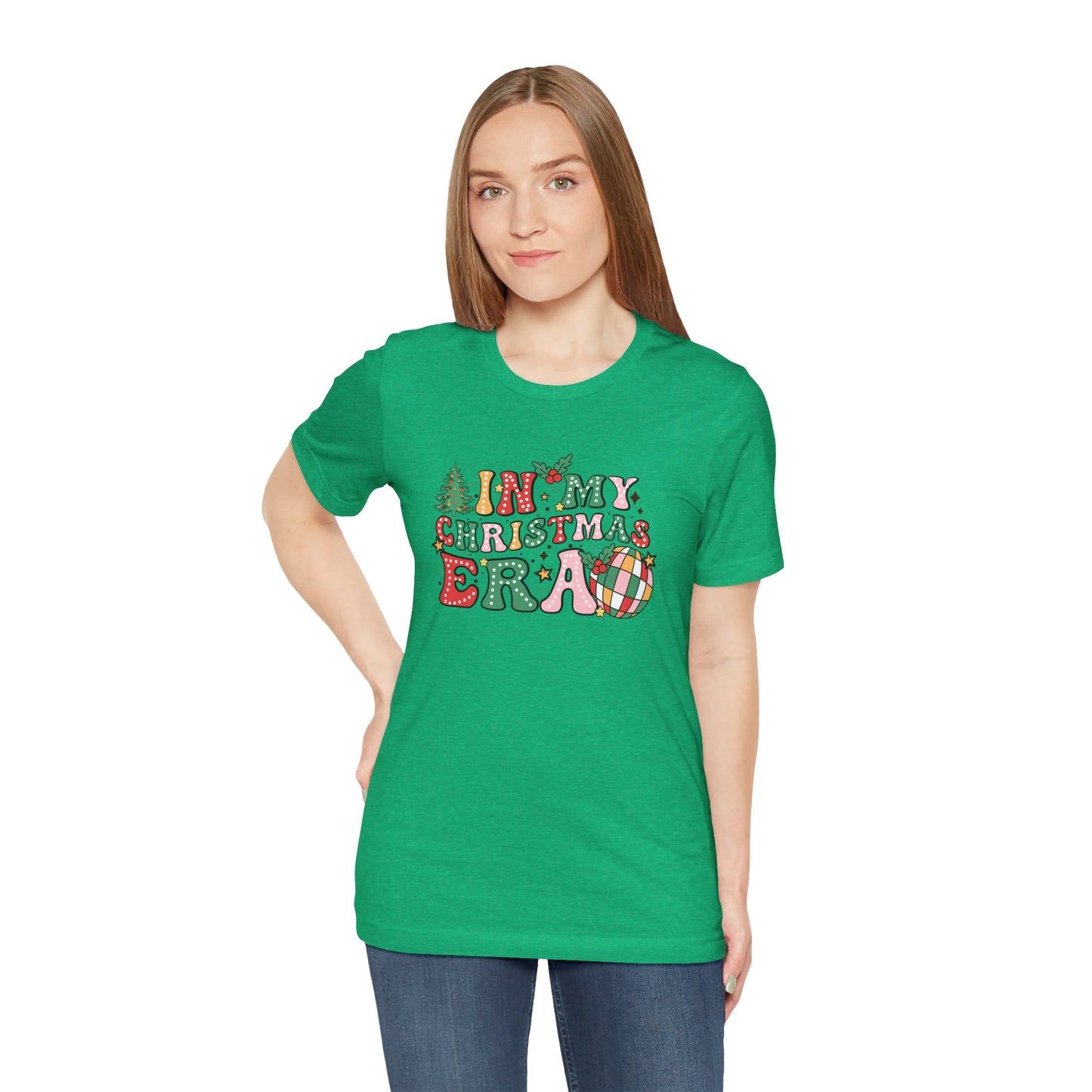 In My Christmas Era Unisex Jersey Short Sleeve Tee - sizes S - 3X