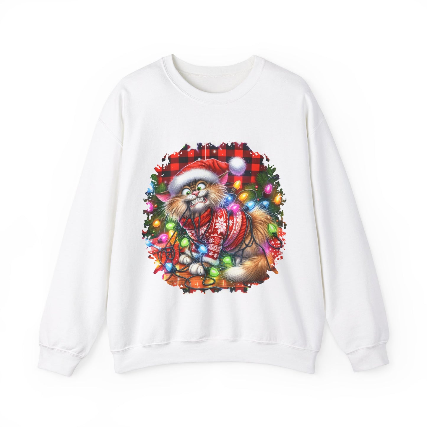 Christmas Cat Unisex Sweatshirt