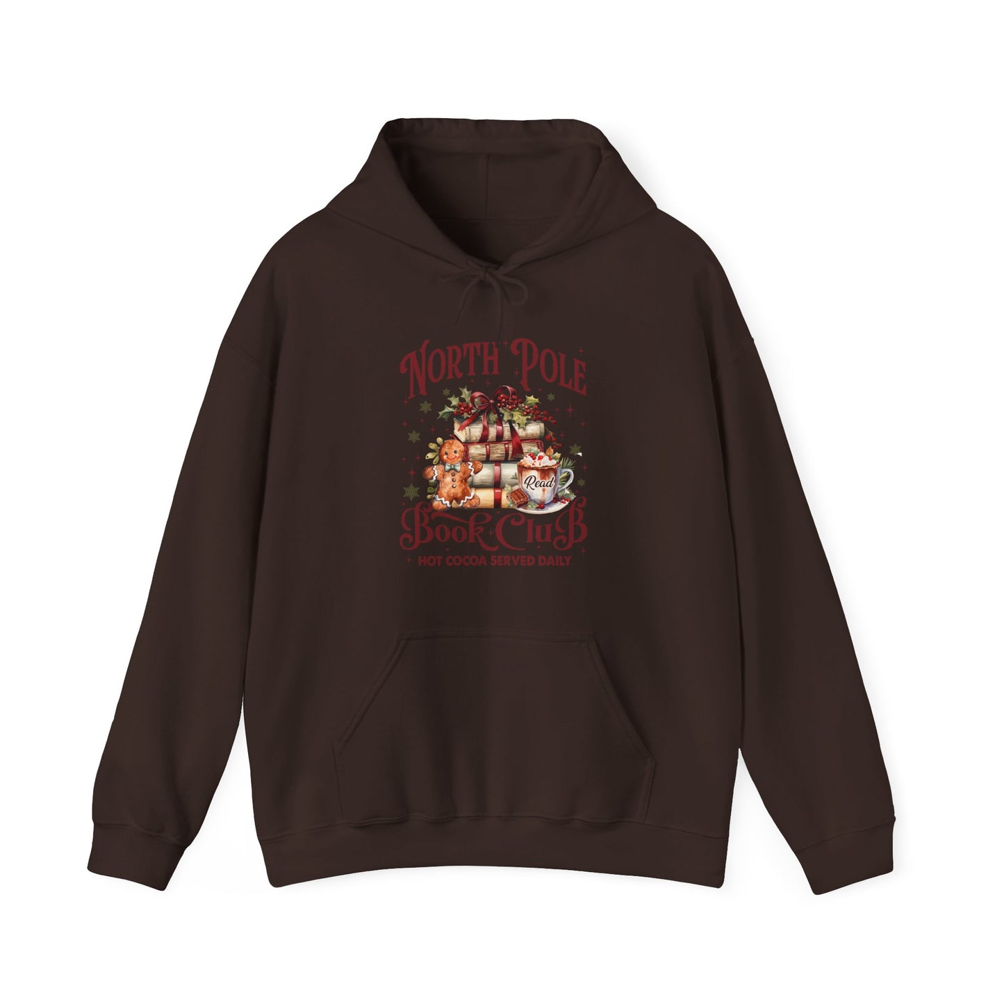 North Pole Book Club Unisex Heavy Blend™ Hooded Sweatshirt -sizes S - 3X