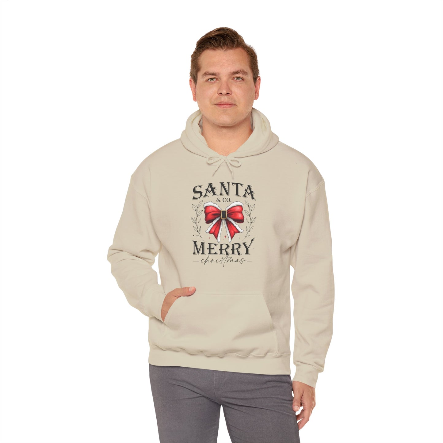 Santa and Co Merry Christmas Unisex Heavy Blend™ Hooded Sweatshirt - sizes S - 3X