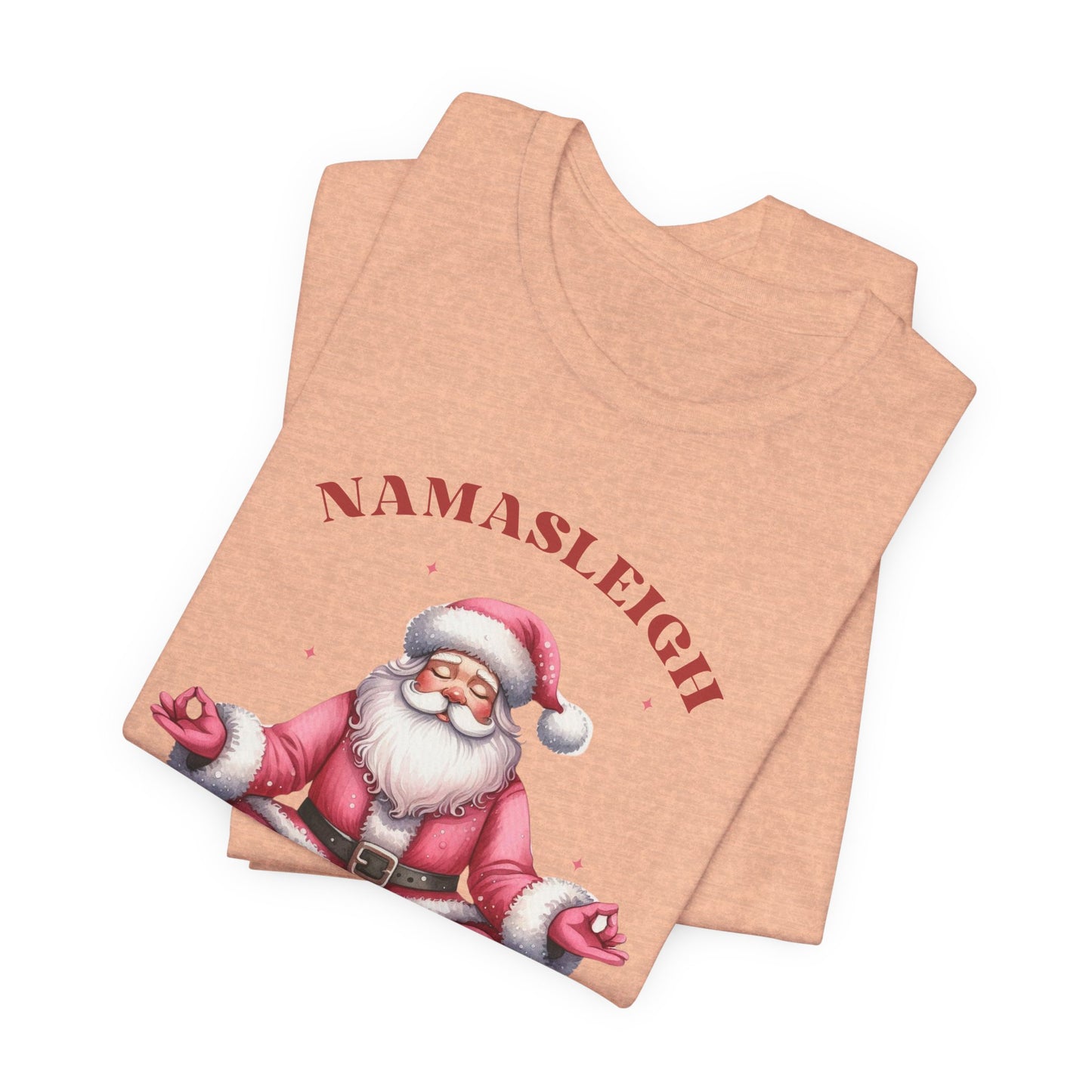 Namasleigh Santa  Unisex Jersey Short Sleeve Tee - size S - 3X