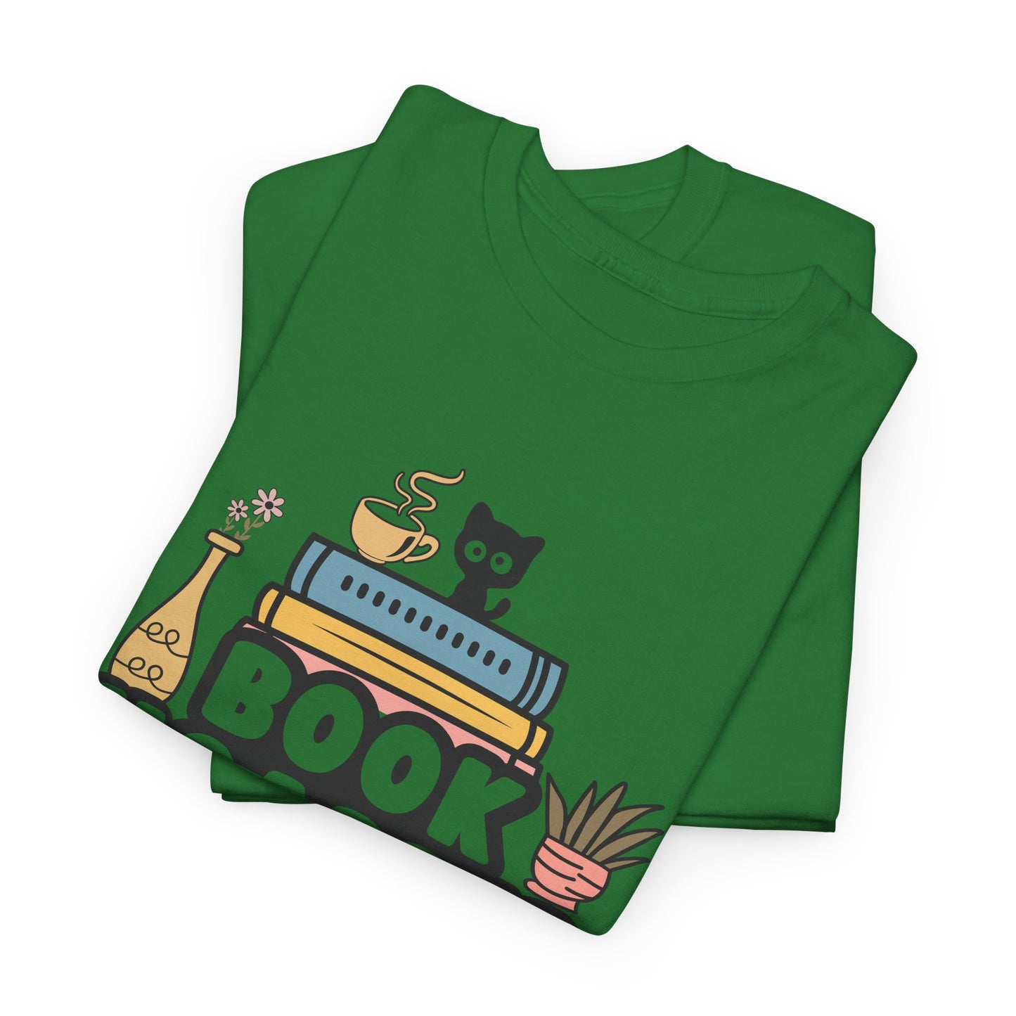 Book Hoarder Unisex Tee - Funny Cat Lover Book Lover Gift - sizes S - 5X