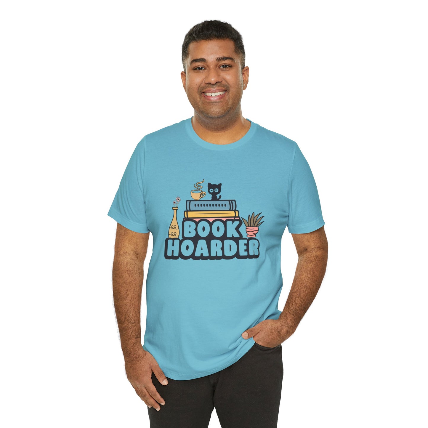 Book Hoarder Unisex Short Sleeve Tee - Sizes S - 3X