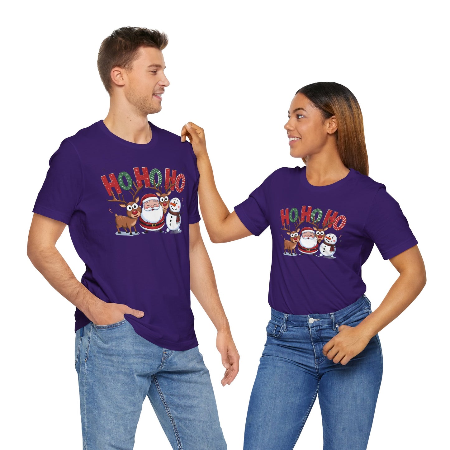 HOHOHO Unisex Jersey Short Sleeve Tee - sizes S - 3X