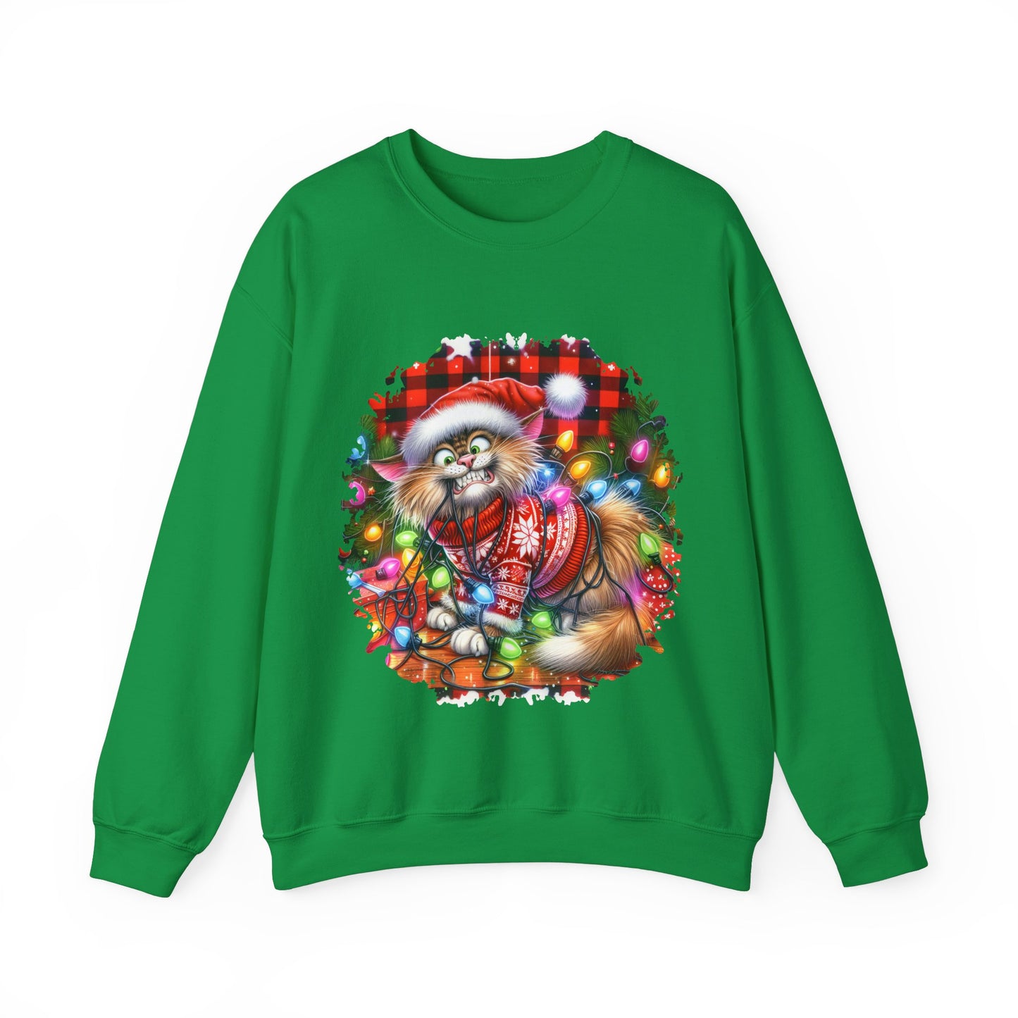 Christmas Cat Unisex Sweatshirt