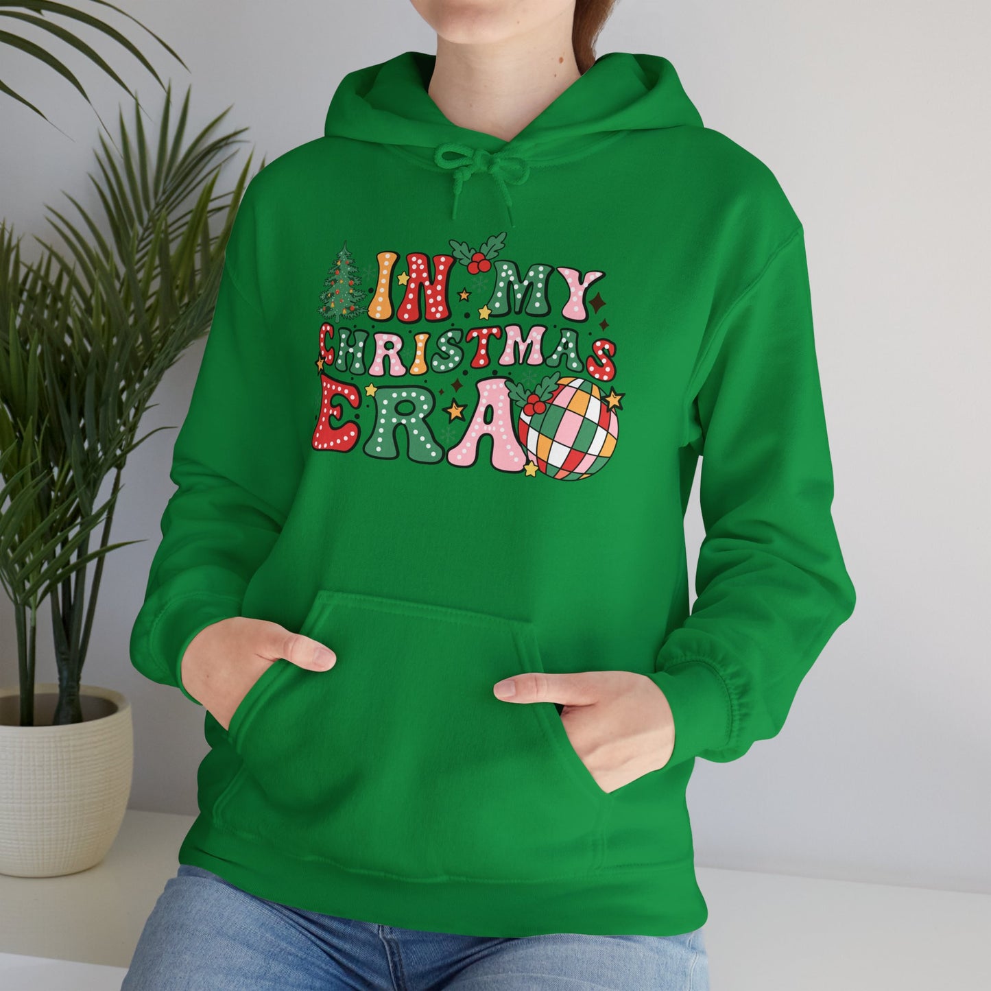 In my Christmas Era Unisex Heavy Blend™ Hooded Sweatshirt - size S - 5X