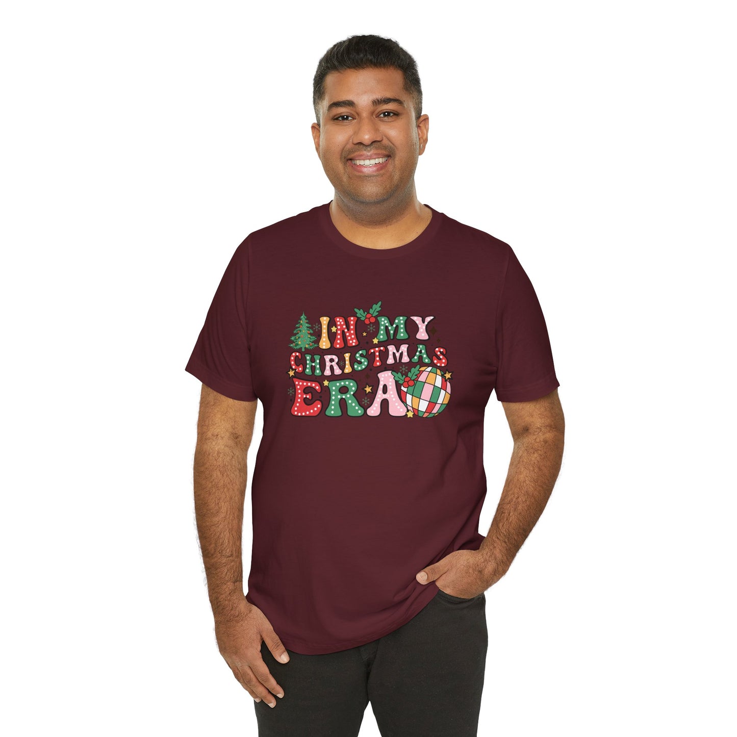 In My Christmas Era Unisex Jersey Short Sleeve Tee - sizes S - 3X