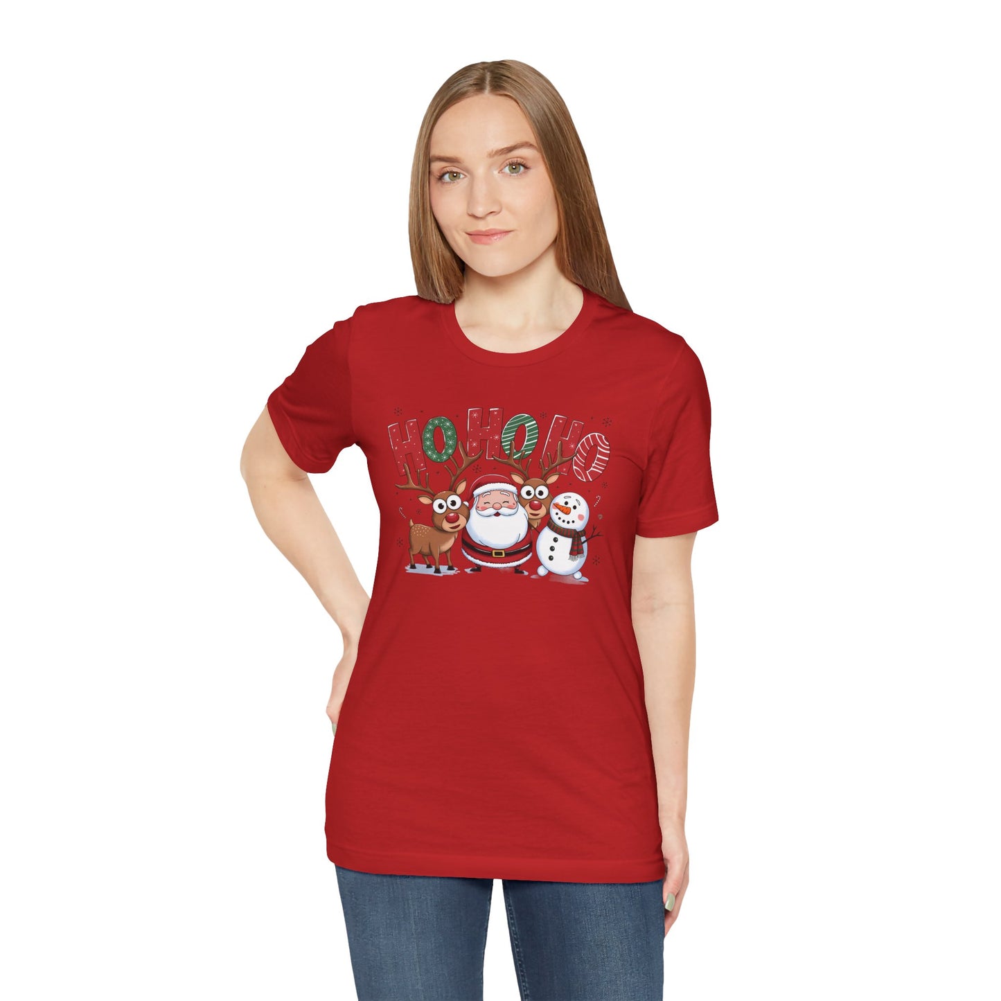 HOHOHO Unisex Jersey Short Sleeve Tee - sizes S - 3X