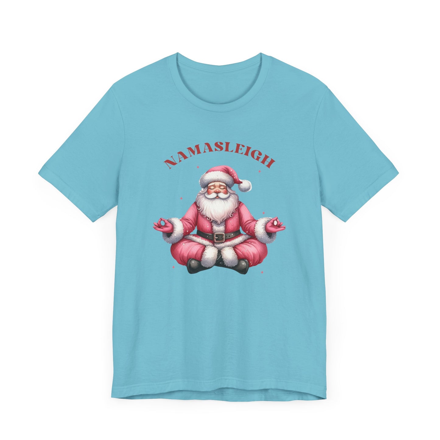 Namasleigh Santa  Unisex Jersey Short Sleeve Tee - size S - 3X