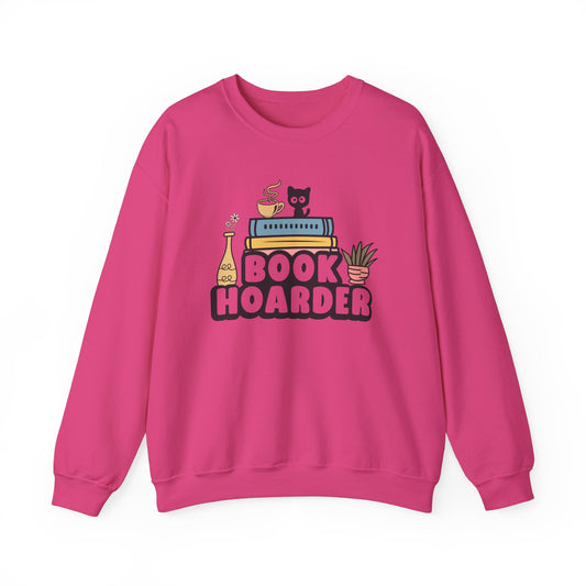 Book Hoarder Unisex Heavy Blend Sweatshirt - size S - 3X