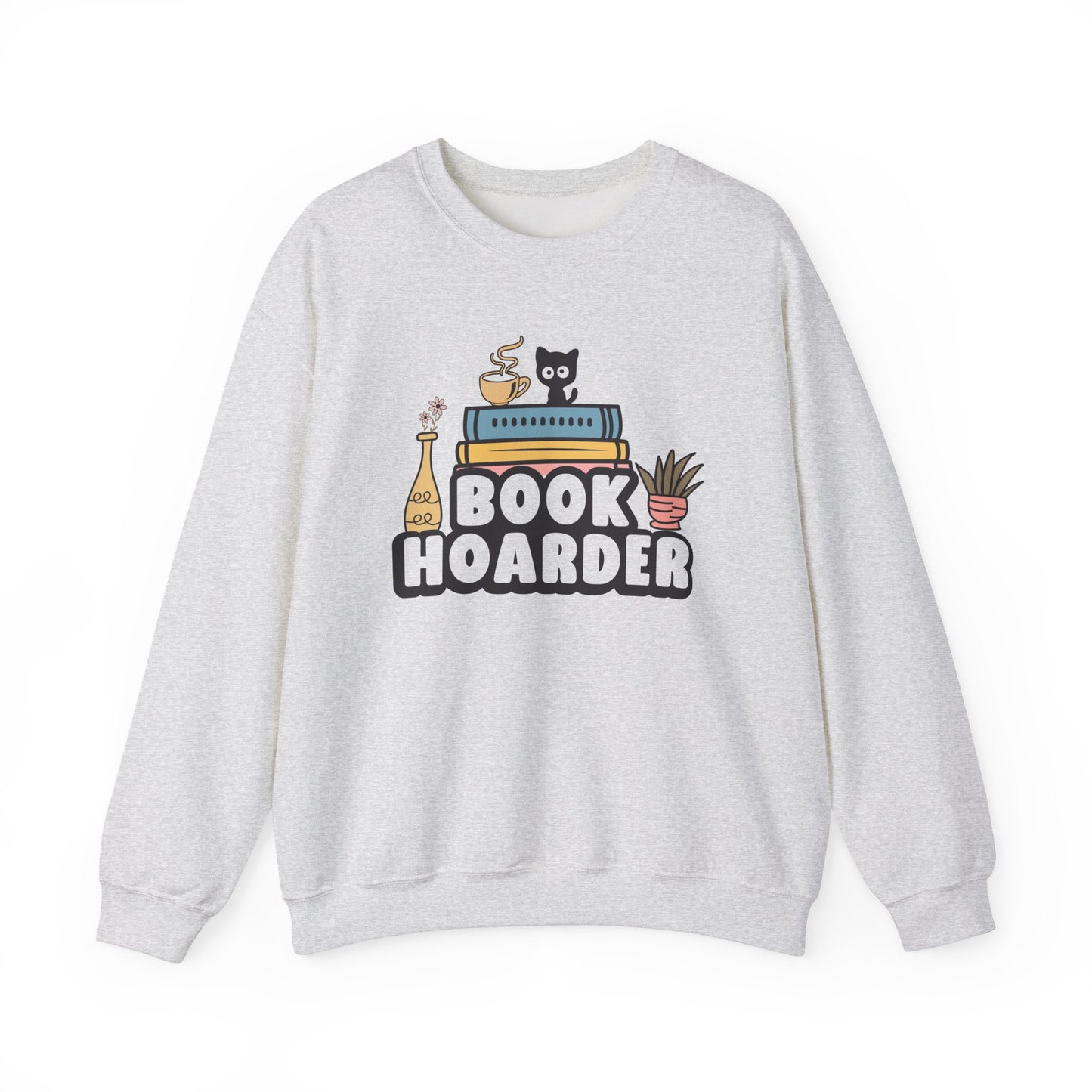 Book Hoarder Unisex Heavy Blend Sweatshirt - size S - 3X