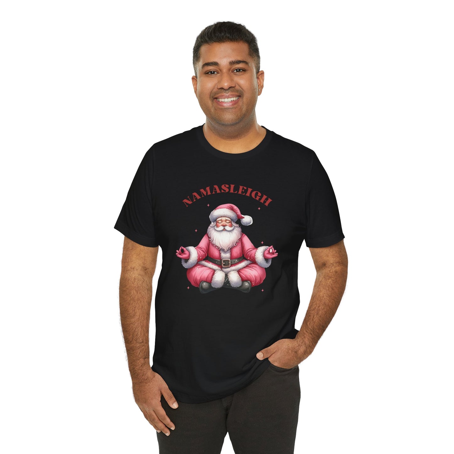 Namasleigh Santa Unisex Jersey Short Sleeve Tee - sizes S - 3X