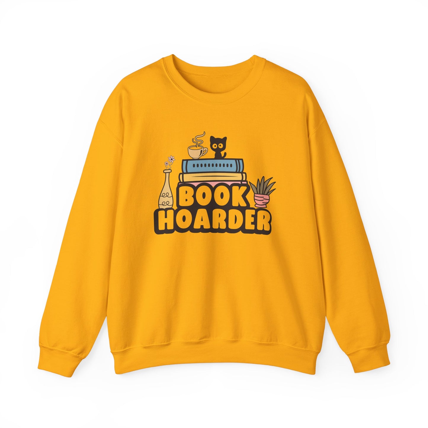 Book Hoarder Unisex Heavy Blend Sweatshirt - size S - 3X