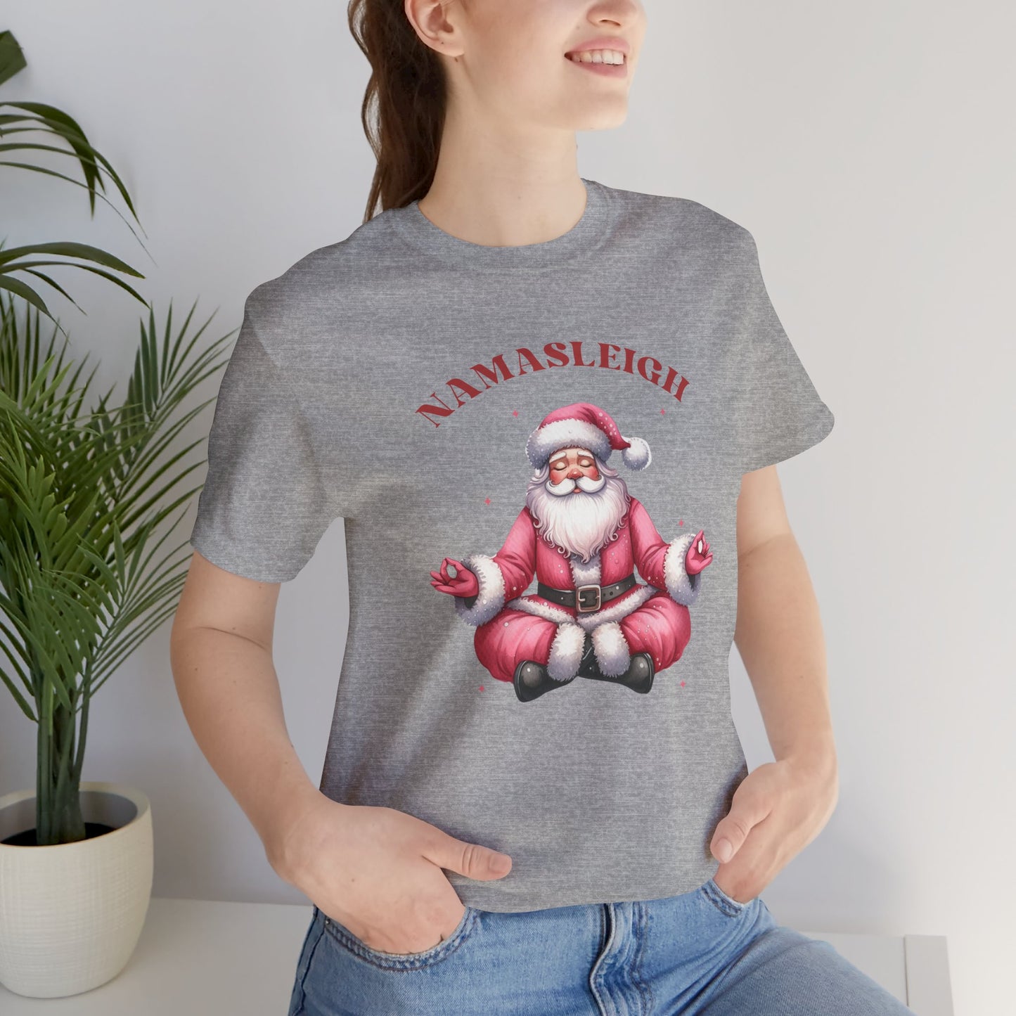 Namasleigh Santa Unisex Jersey Short Sleeve Tee - sizes S - 3X