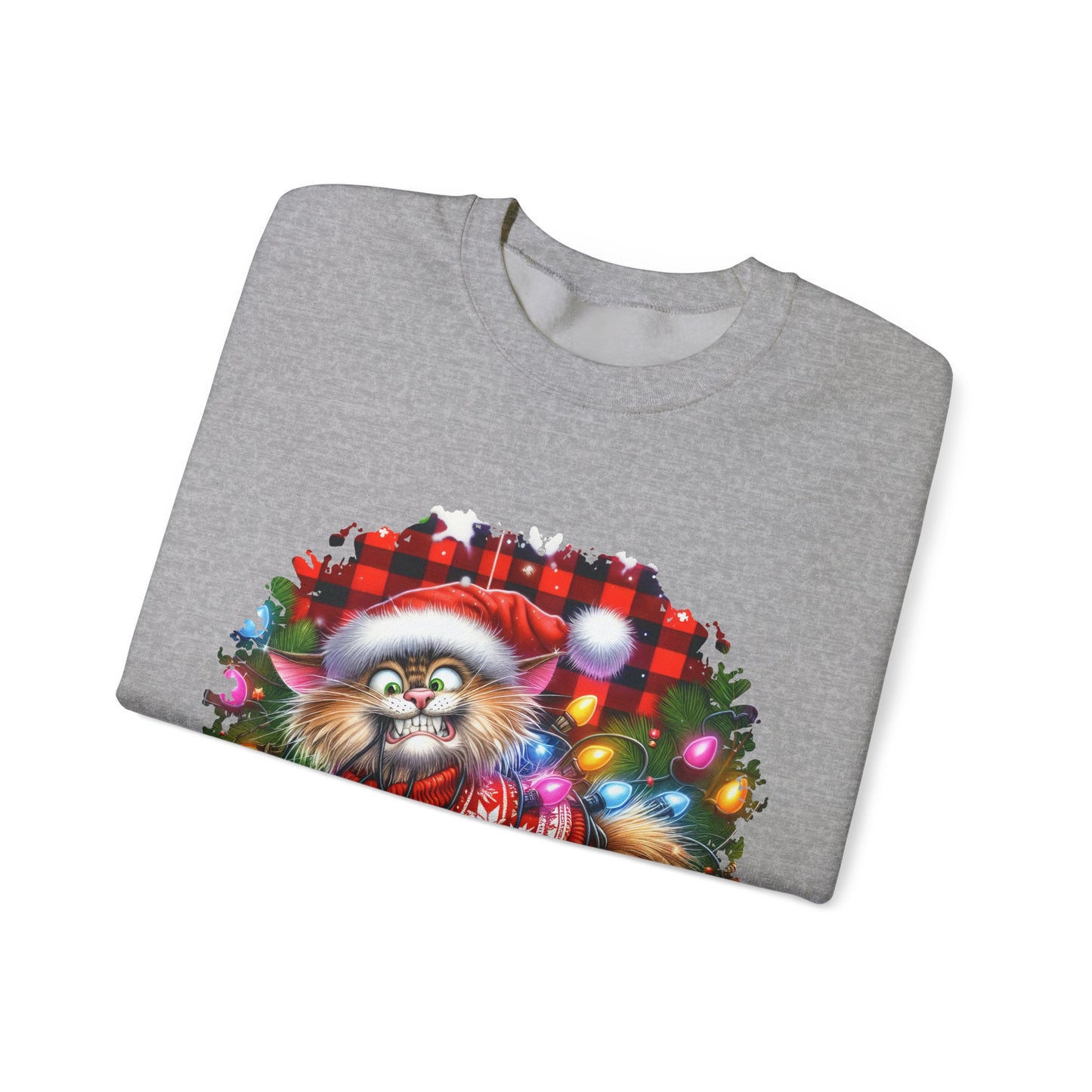 Christmas Cat Unisex Sweatshirt