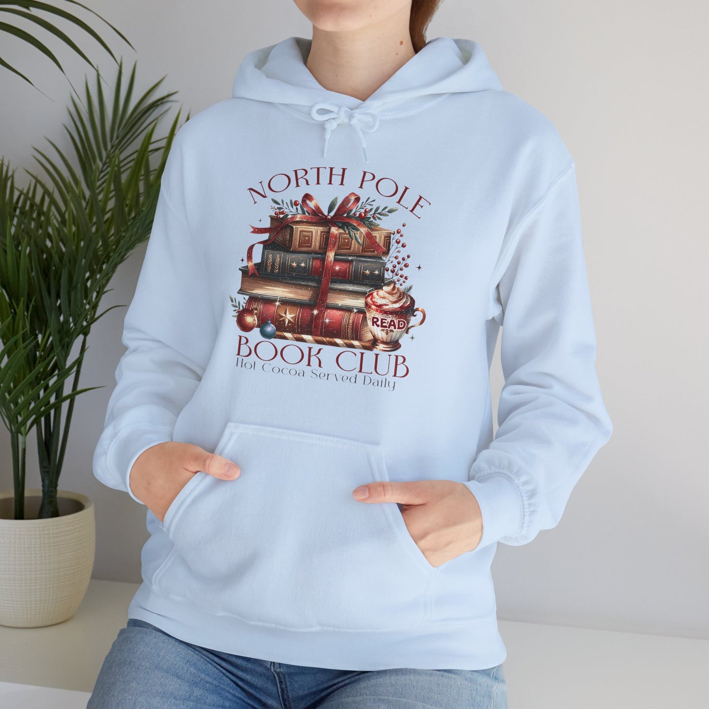 North Pole Book Club Unisex Heavy Blend™ Hooded Sweatshirt - size S - 3X