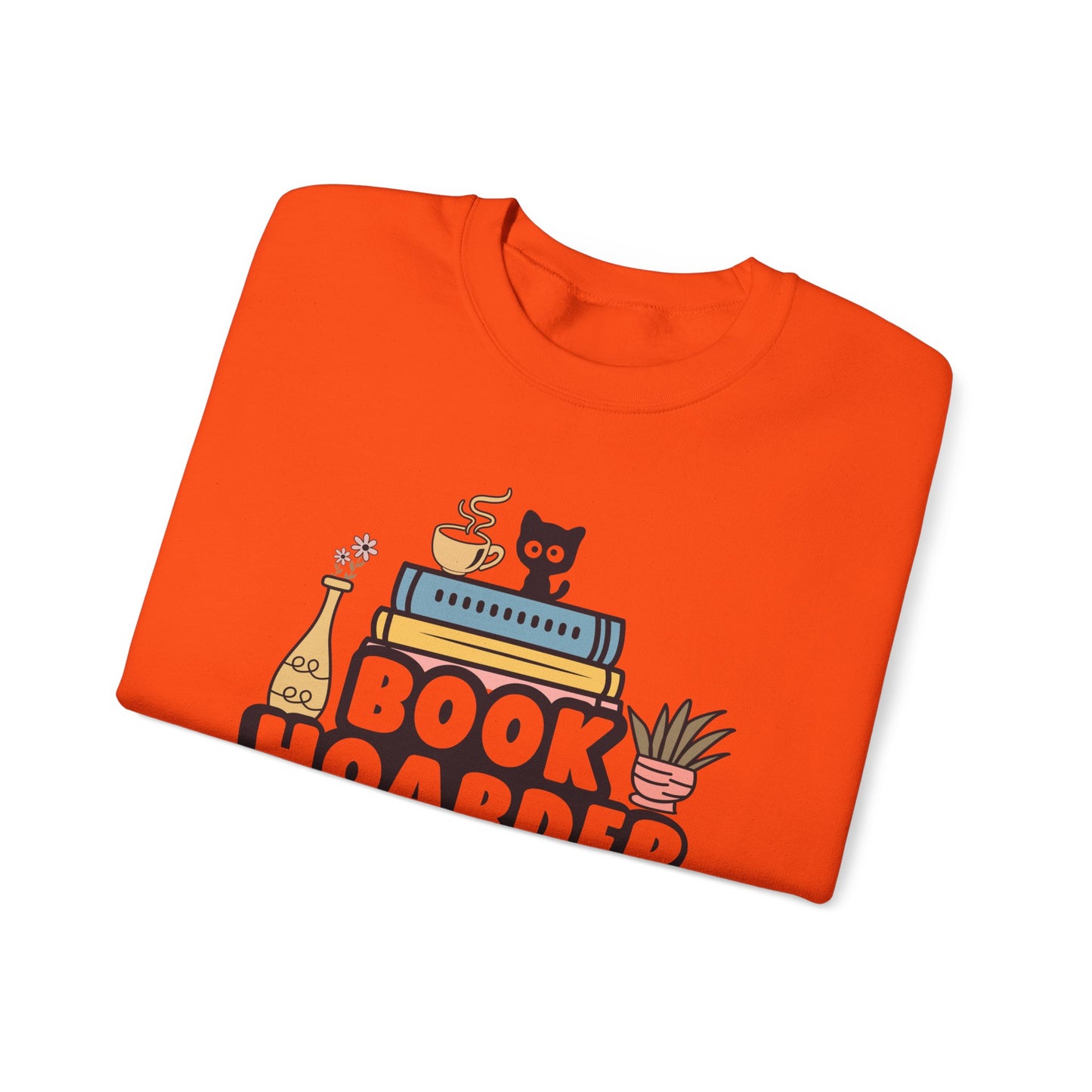 Book Hoarder Unisex Heavy Blend Sweatshirt - size S - 3X