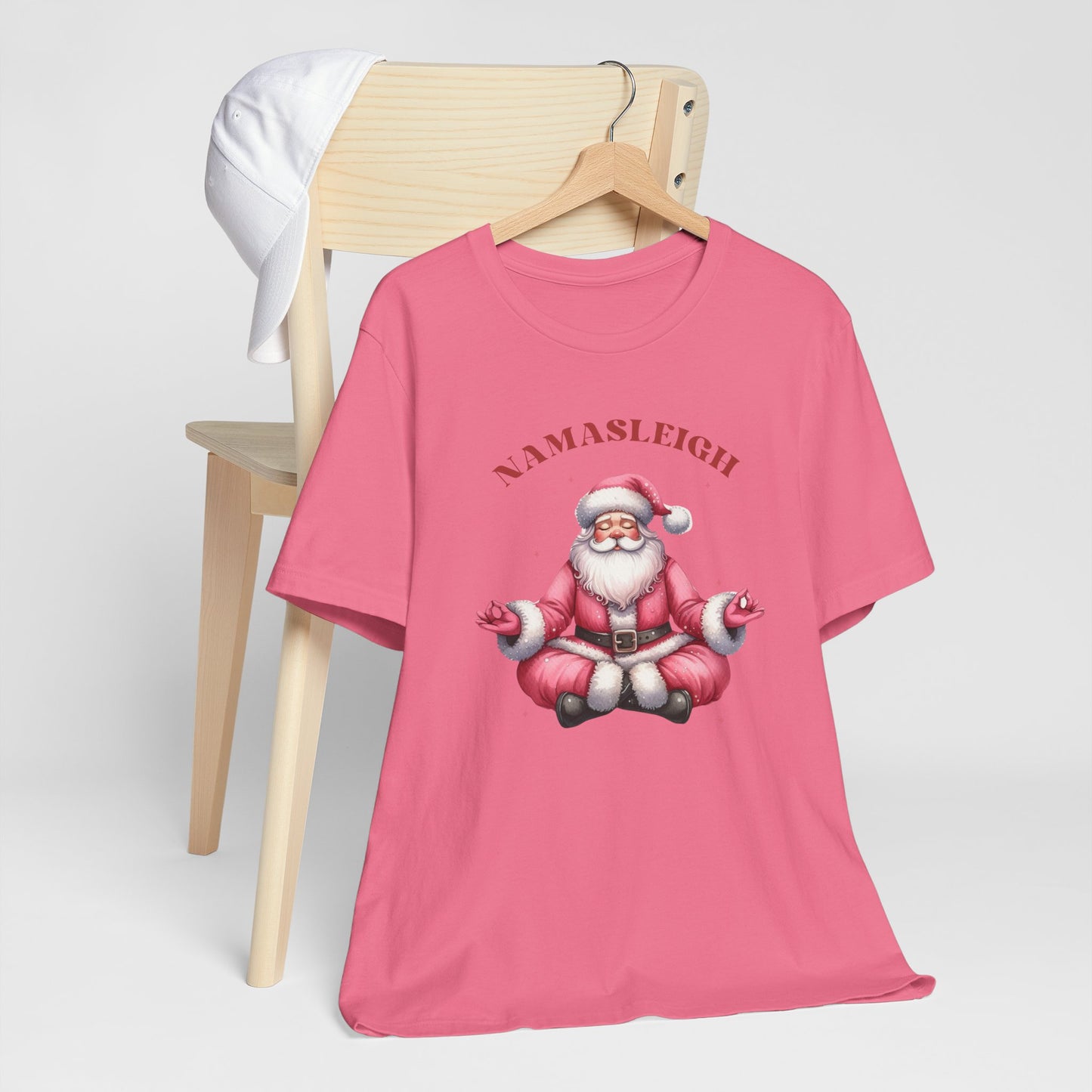 Namasleigh Santa  Unisex Jersey Short Sleeve Tee - size S - 3X