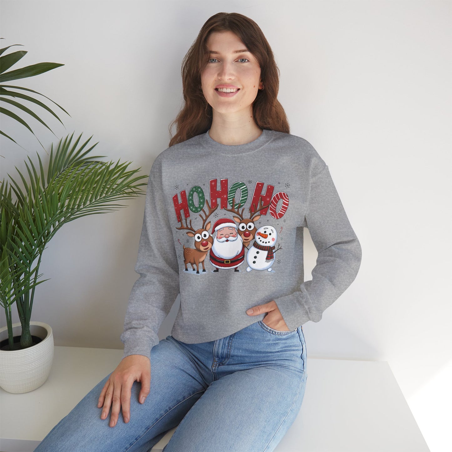 HoHoHo Unisex Heavy Blend™ Crewneck Sweatshirt - sizes S - 5X