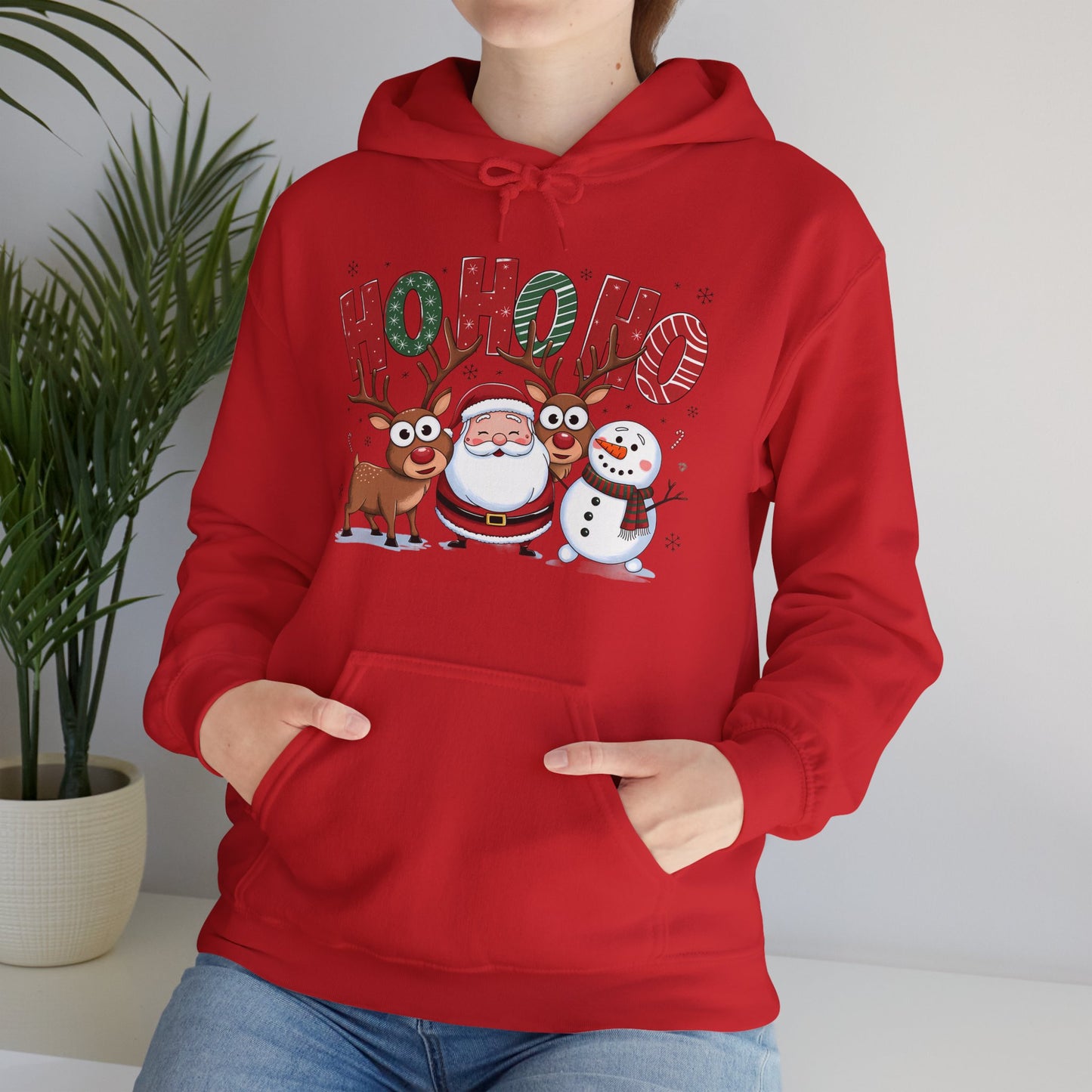 HoHoHo Unisex Heavy Blend™ Hooded Sweatshirt - sizes S - 5X