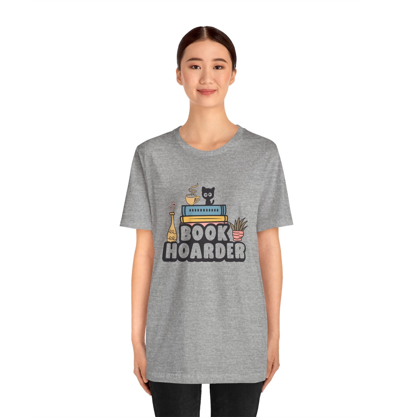 Book Hoarder Unisex Short Sleeve Tee - Sizes S - 3X