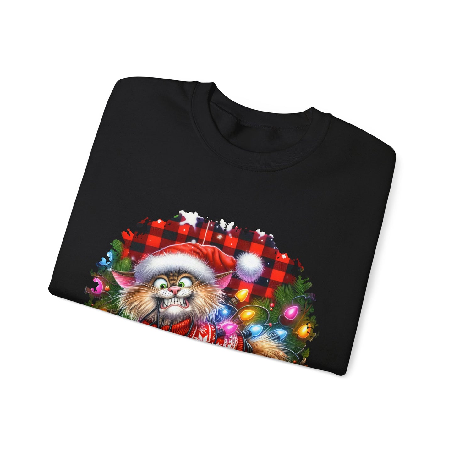 Christmas Cat Unisex Sweatshirt