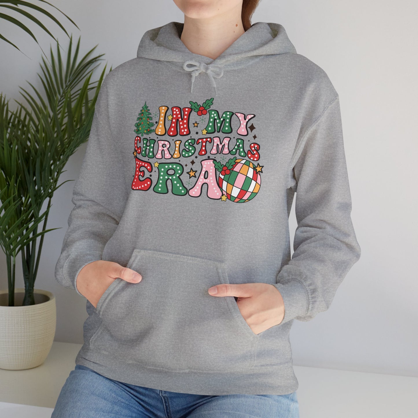 In my Christmas Era Unisex Heavy Blend™ Hooded Sweatshirt - size S - 5X