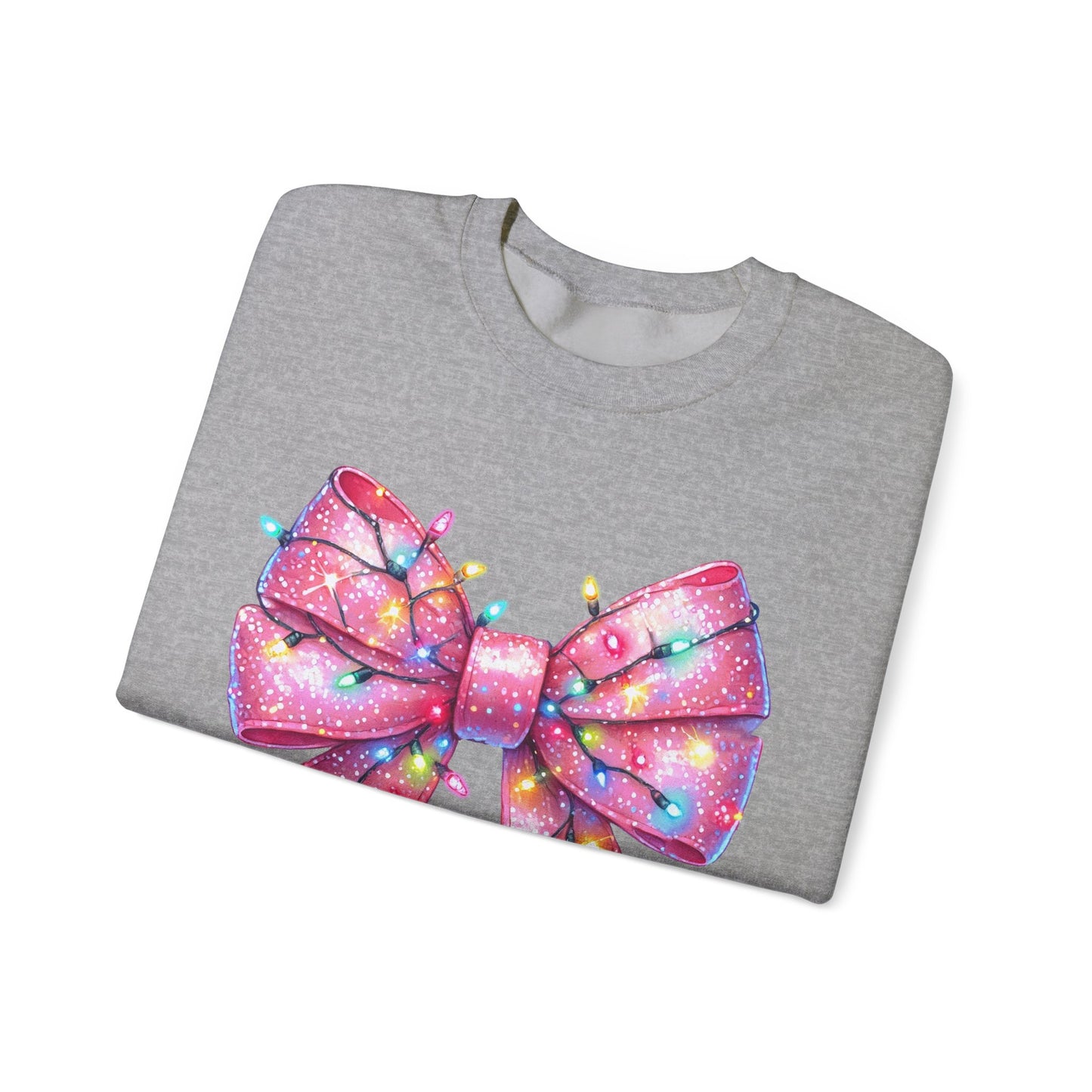 Christmas Bow Unisex Heavy Blend Crewneck Sweatshirt - sizes S - 5X