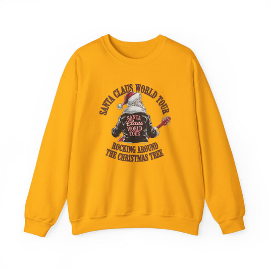 Santa Claus World Tour Unisex Heavy Blend™ Crewneck Sweatshirt - sizes S-3X