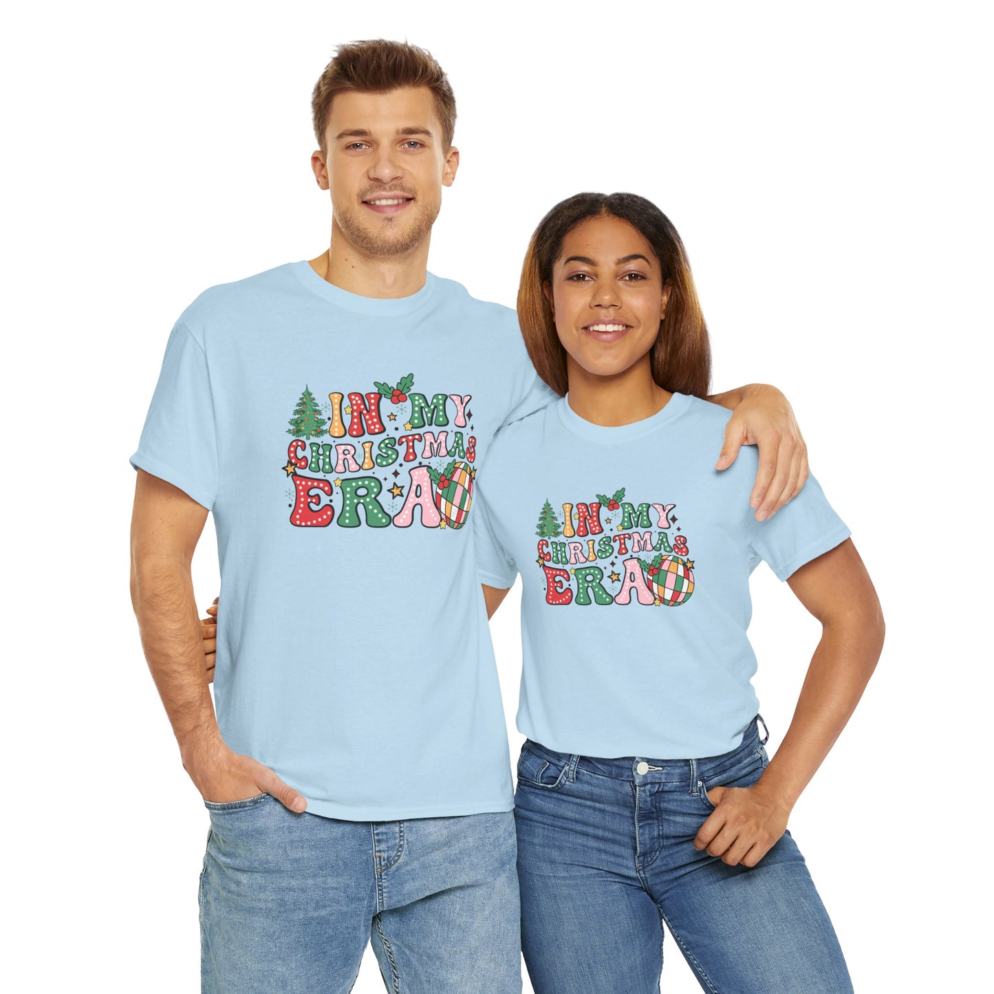 In My Christmas Era Unisex Heavy Cotton Tee - sizes S - 5X