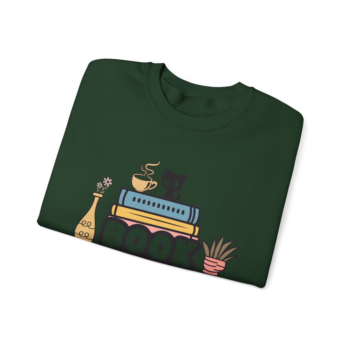 Book Hoarder Unisex Heavy Blend Crewneck Sweatshirt - sizes S-5X