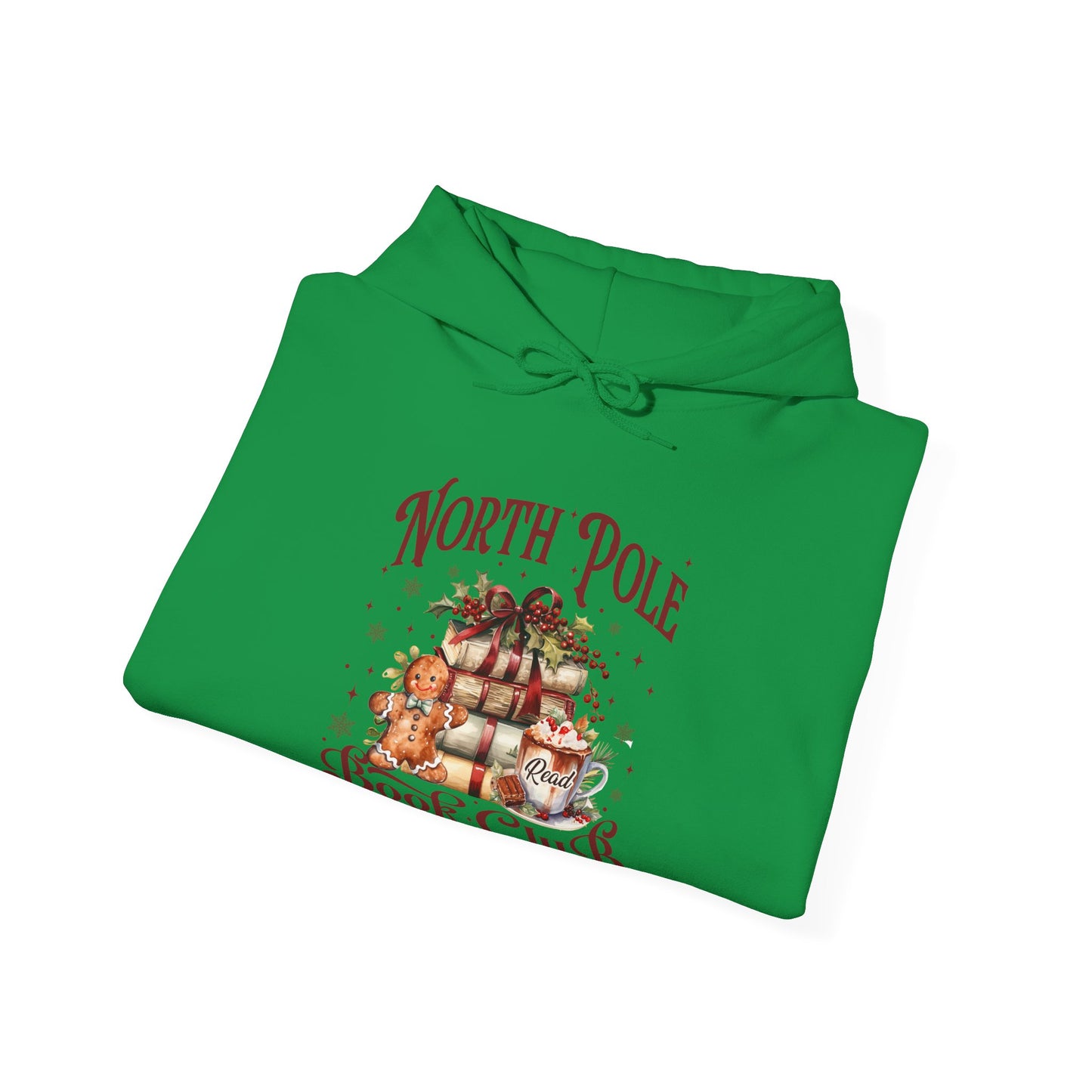 North Pole Book Club Unisex Heavy Blend™ Hooded Sweatshirt -sizes S - 3X